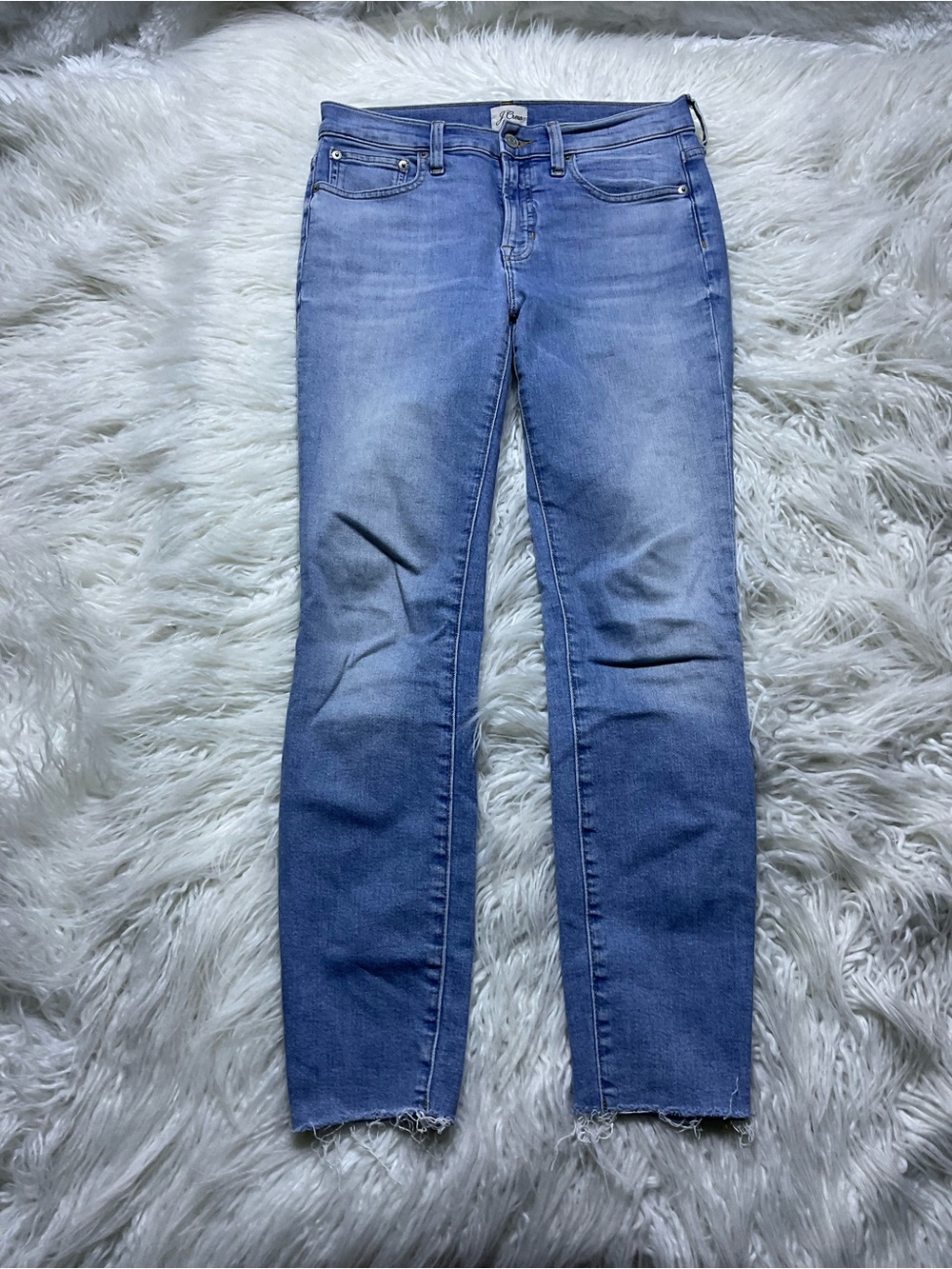 J Crew 9” Toothpick Skinny Jeans